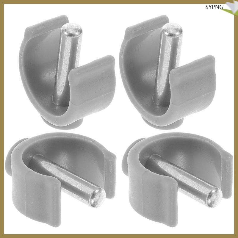 🏠 4Pcs อุปกรณ์เสริมไม้เท้า คลิปตัวล็อคทรง C-Shape สำหรับจับยึดไม้ค้ำยัน วอร์คเกอร์ มือจับ และตัวล็อค