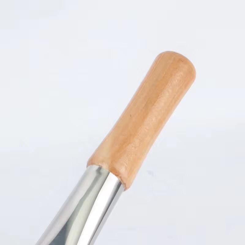 SS [ กระทะผัด ] กระทะ กระทะผัดสแตนเลส มี 2ไซส์ 30/32cm มีหูจับไม้กันความร้อน ทำอาหารได้หลายหลายเมนู - รูปที่ 4