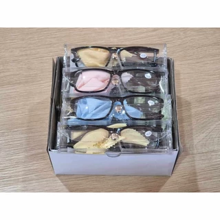 (ยกโหล12ชิ้น) แว่นสายตายาว กรอบพลาสติก +1.00 ถึง +4.00 แว่นสายตา สายตายาว แว่นอ่านหนังสือ (จัดส่งยกลัง12กล่อง)