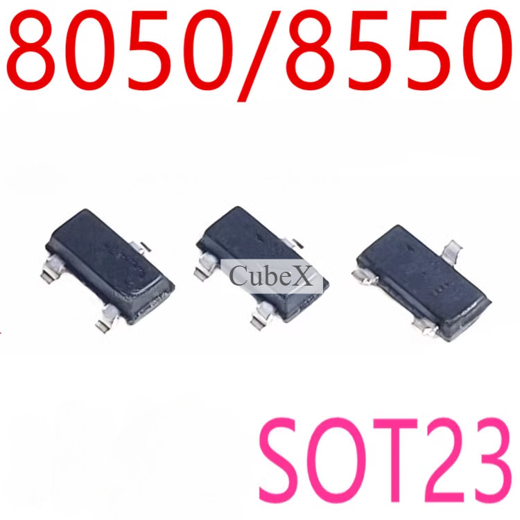 S8050 J3Y S8550 2TY SS8050 Y1 SS8550 Y2 ทรานซิสเตอร์ SMD SOT23-3 NPN/PNP จับคู่คู่