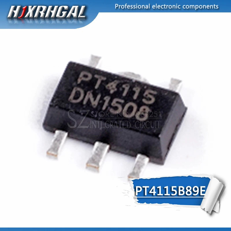 1PCS PT4115B89E SOT89 PT4115 SOT89-5 SOT SMD
