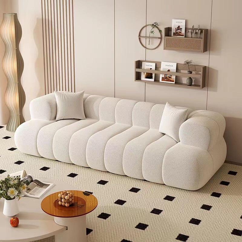 LLA2 โซฟาขี้เกียจพัฟกลางแจ้งเตียงมุมสํานักงาน Sleeper Nordic ห้องนั่งเล่นโซฟา Salon Woonkamer Furnit