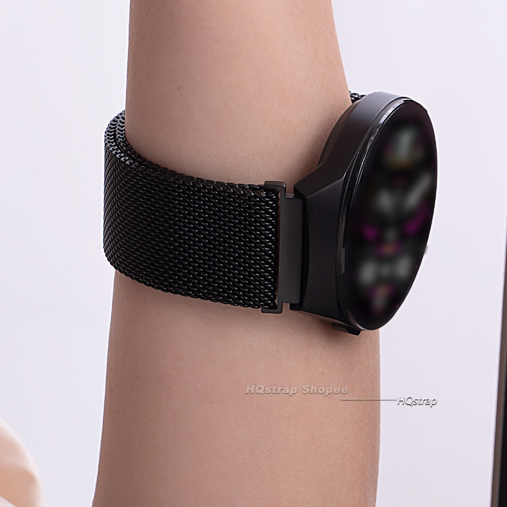 ใหม่สายมิลาน22มิลลิเมตรห่วงนาฬิกาวงด่วนที่วางจําหน่ายสําหรับผู้หญิงผู้ชายธุรกิจสายรัดข้อมือสร้อยข้อมือสแตนเลส - รูปที่ 6