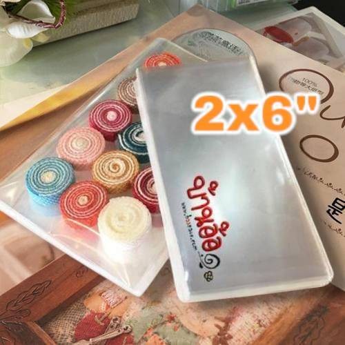 2x6 นิ้ว ถุงแก้ว ใส (ไม่มีฝาปิด) OPP ขนาด 2x6 นิ้ว จำนวน 140 ใบ