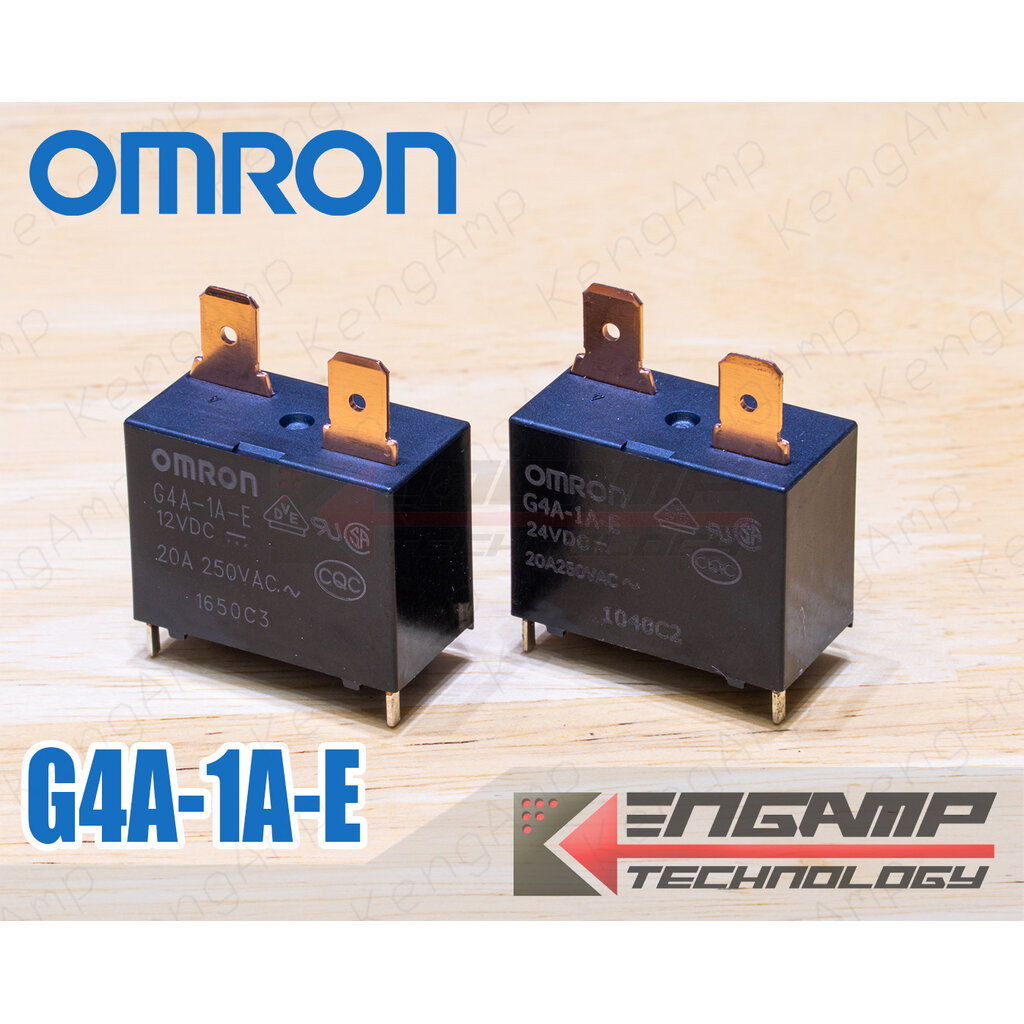 (มีตัวเลือก)[RLY] Omron Relay 12V หรือ 24V 20A(G4A-1A-E)