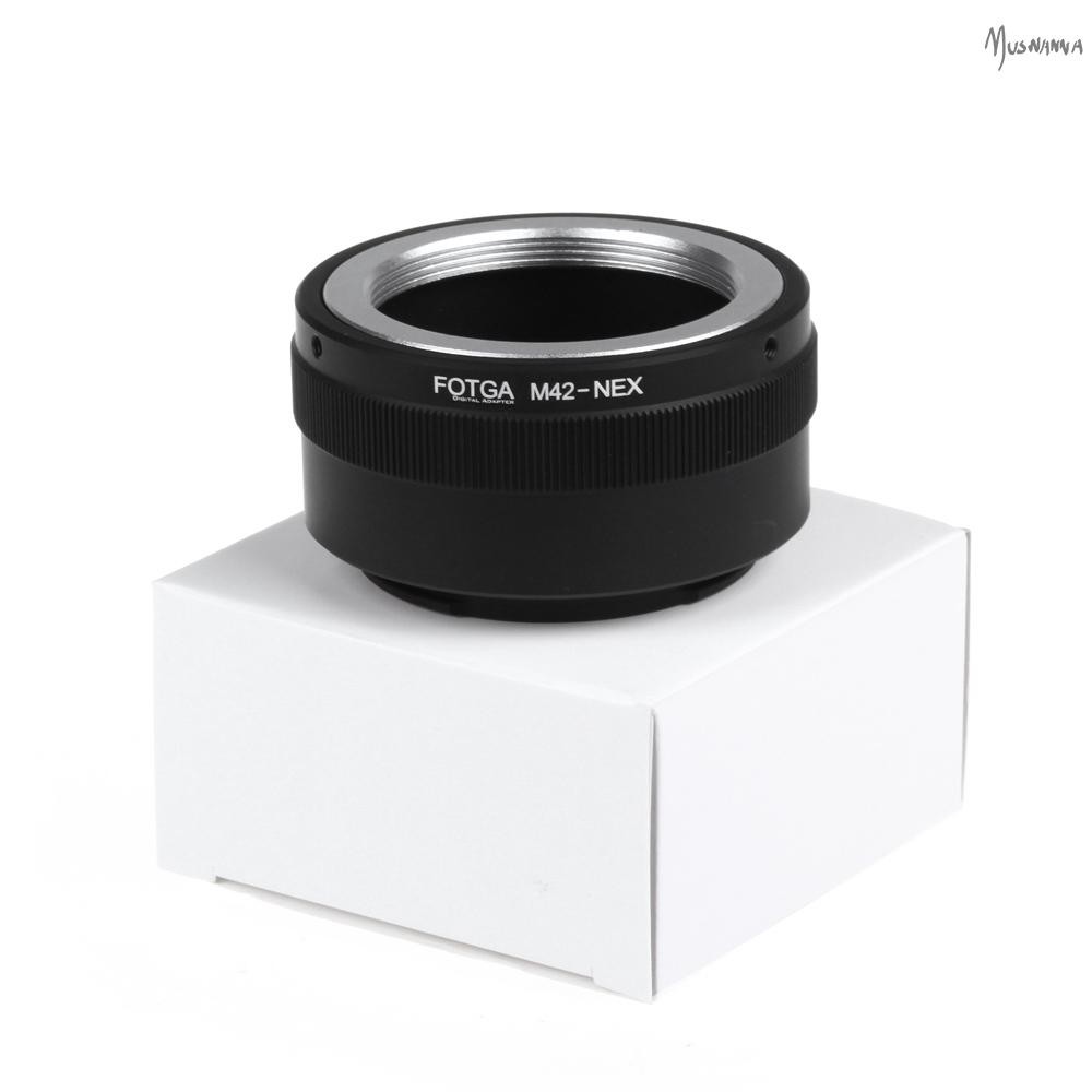 Fotga M42 อะแดปเตอร์แหวนสําหรับ NEX E-mount NEX3 NEX5n NEX5t A7 A6000 เลนส์อะแดปเตอร์ Muswn-1