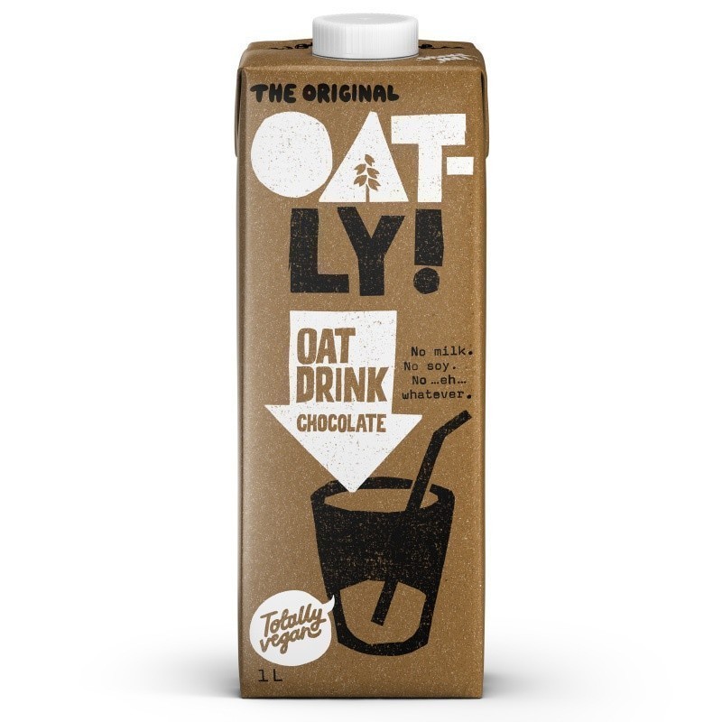 OATLY โอ๊ตลี่เครื่องดื่มข้าวโอ๊ตรสช็อกโกแลต 1ลิตร [7394376619816]