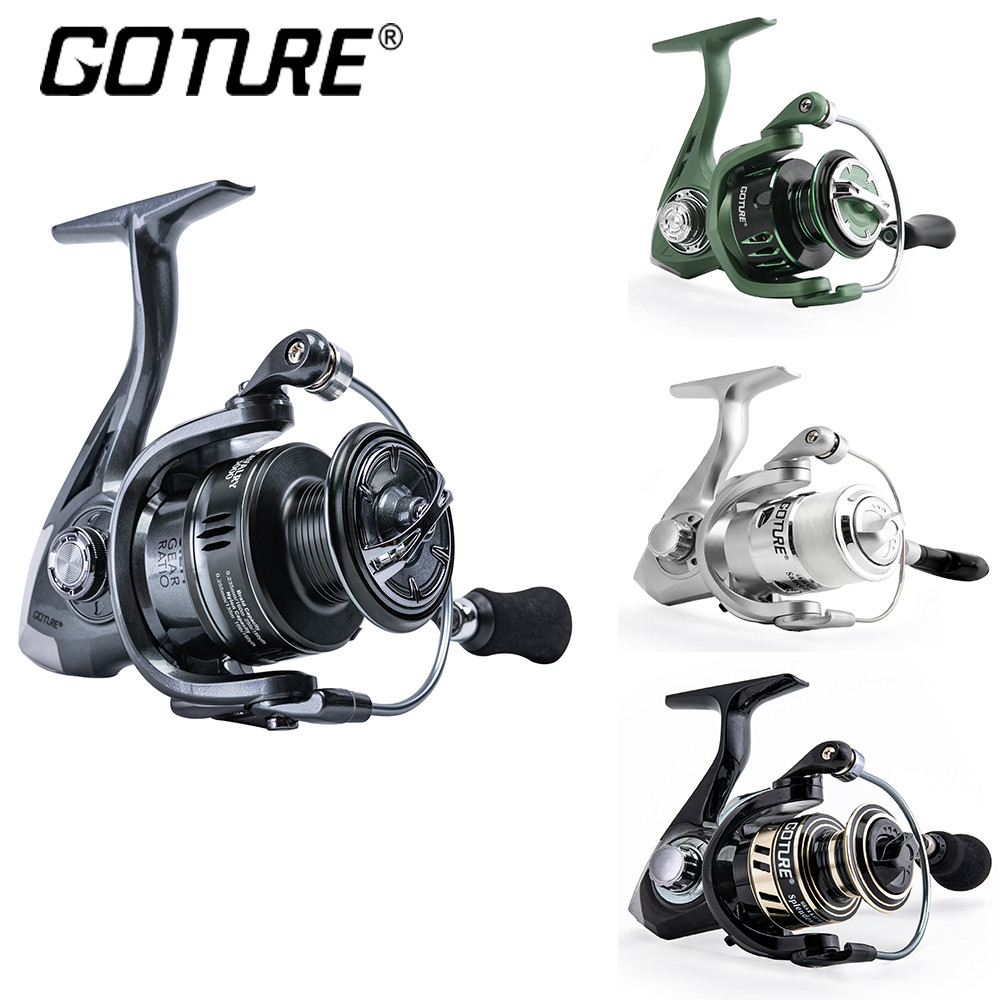 Goture รอกตกปลา สปินนิ่ง รีลปั่น ขนาด 1000/2000/3000/4000/5000 ซีรีย์ จัดส่งจากไทย