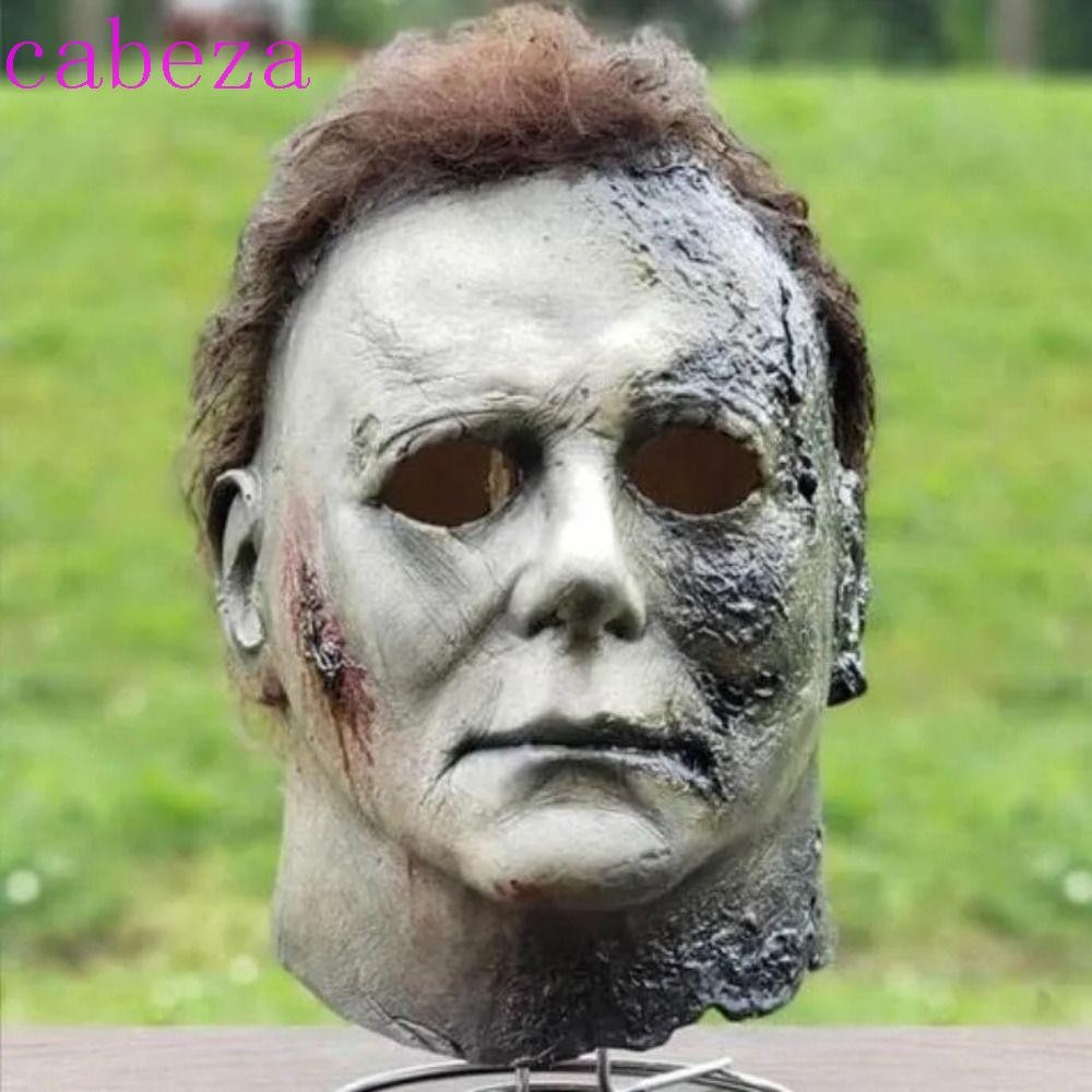 หน้ากากนักฆ่า CABEZA, หน้ากาก Michael Myers ที่สมจริงที่สร้างสรรค์, ปาร์ตี้ตกแต่ง Latex สยองขวัญหน้า
