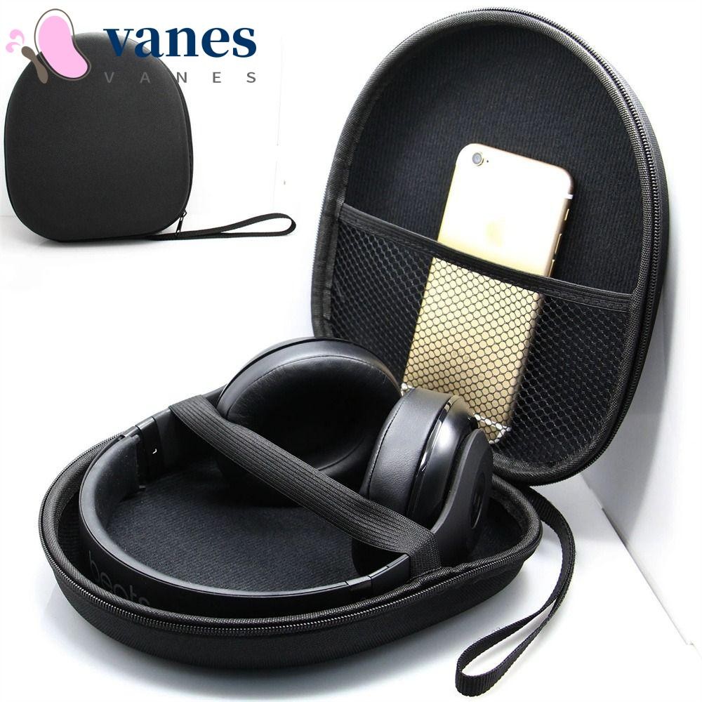 NAESV หูฟังกระเป๋าถือสําหรับ WH-CH500 XB450 สําหรับ 550AP 650BT กระเป๋าเก็บหูฟัง Hard Shell EVA กรณี 22X19X6 ซม.หูฟัง Hard Case