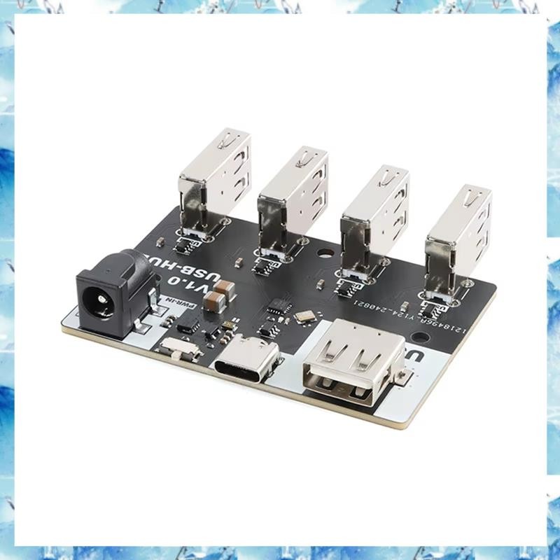 [ ] USB Conector XL-USB USBHUB USB2.0 Hub Hub 4-Port Controller USB 2.0 โมดูลขยาย 40MB/S CH334 ชิป