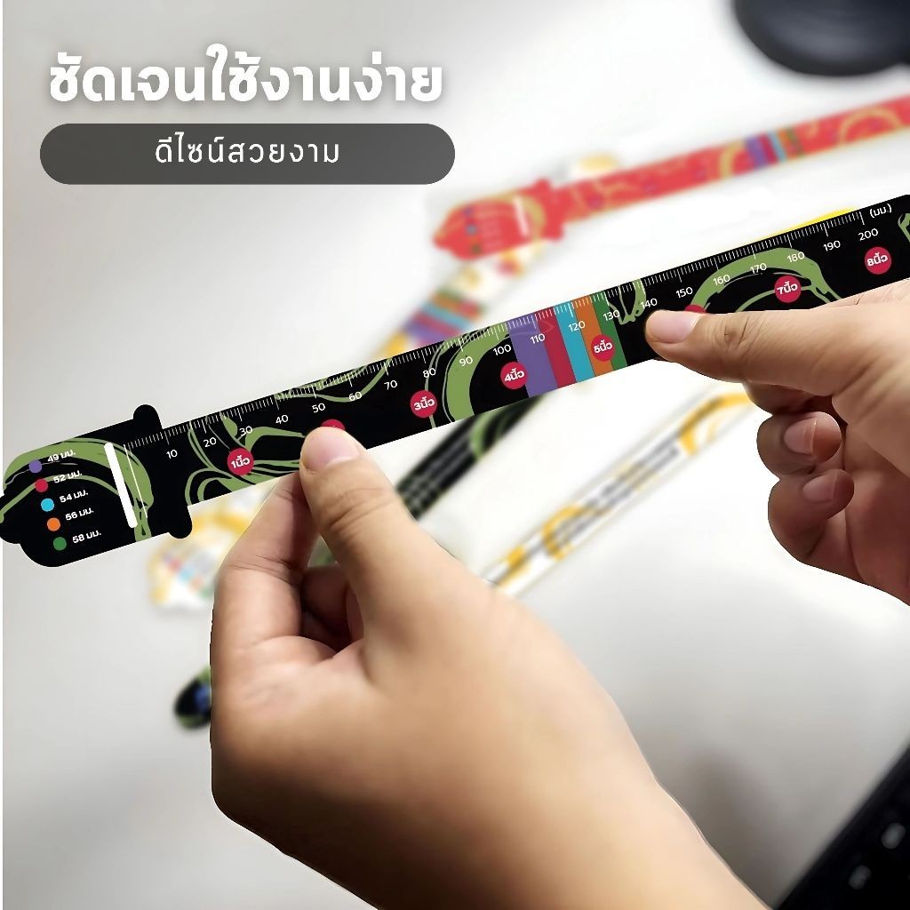 🔥HOT!จัดส่งในกทม🔥สายวัดขนาด ขนาดแม่นยำ คุณภาพดี ทนทาน ไม่หักง่าย ตลับเมตรอเนกประสงค์ แม่นยำ - รูปที่ 5