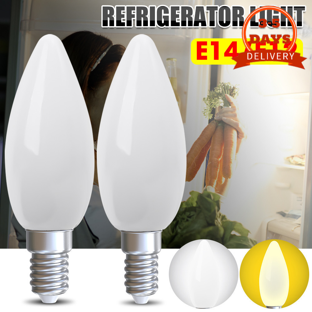 [3-5 วันมาถึง]หลอดไฟ LED ขนาดเล็ก E14/E12 Universal, 1W พลังงานต่ํา 220V สําหรับตู้เย็น/ตู้แสดง/ตกแต่งบ้าน, 360° บีมมุม - 1/3/5 ชิ้น