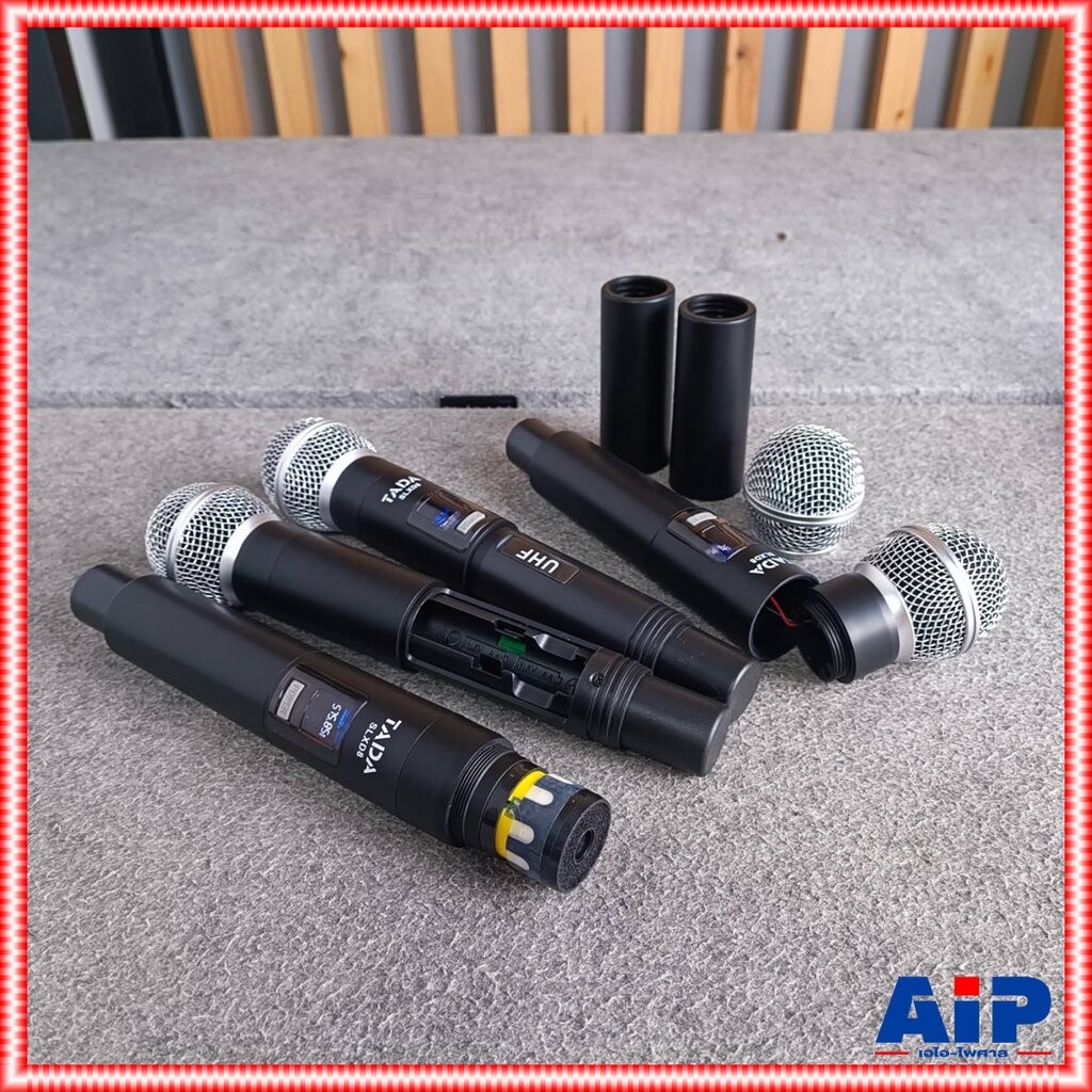 TADA SLXD8 ไมค์ลอย 4ด้าม ไมค์ลอยคู่ ไมค์ลอยไร้สายเสียงดี ไมค์ลอย ไมค์คาราโอเกะ WIRELESS MICROPHONE ta da SLXD-8 ธาดา … ราคา ถูกที่สุด ดีลบีเคเค แกลเลอรีภาพที่ 8