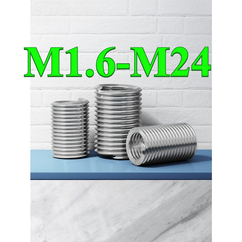 304 เหล็กเกลียวสแตนเลส (เมตริก) M1.6-M24 (PW-LM-TH)
