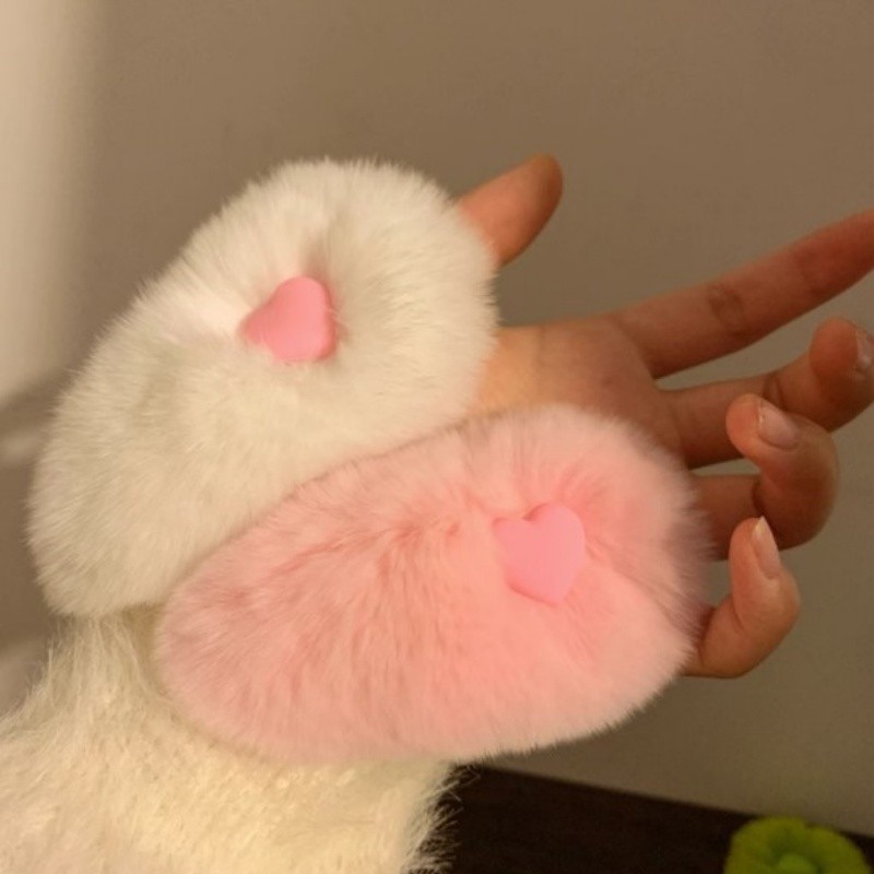 Candy Plush Love กิ๊บติดผมผู้หญิงน่ารักด้านข้าง Bangs BB คลิปแฟชั่นคลิปด้านข้างเครื่องประดับผม