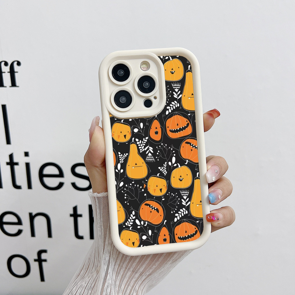 ฮาโลวีนJack-o-lanternใหม่อินเทรนด์เคสโทรศัพท์สําหรับVIVO Y03 Y18 Y100 Y11 Y12 Y17 Y15 Y76 Y76s Y31 Y
