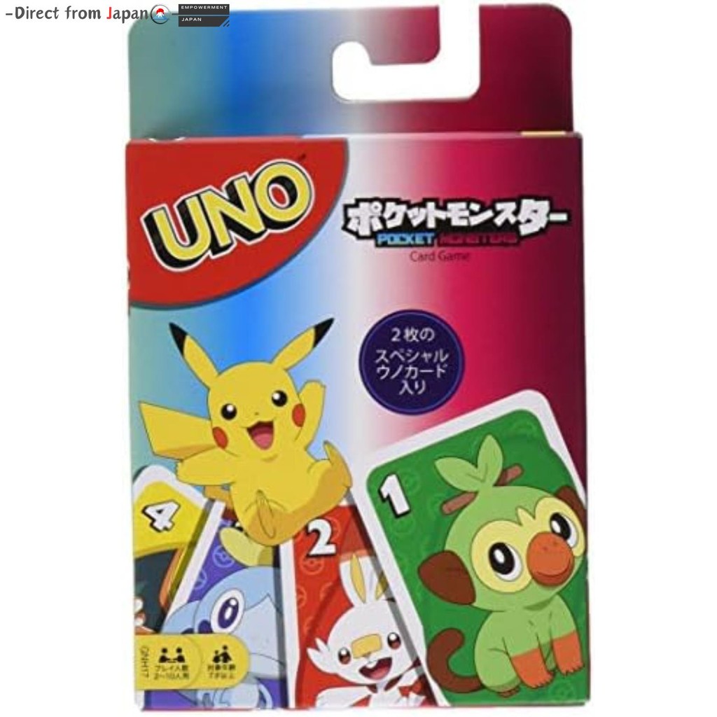 Uno Pokemon [การ์ดกฎพิเศษพร้อม Snorlax & Gekkoga] GNH17【Direct from Japan】