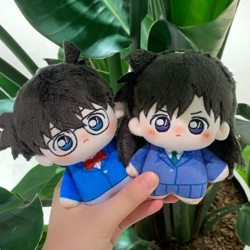 นักสืบโคนันตุ๊กตาตุ๊กตาหายใจไม่ออกของเล่นตุ๊กตาผ้าฝ้ายของขวัญวันเกิด