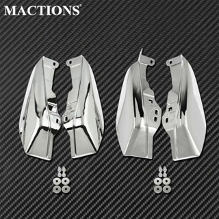 Mo2xMotorcycle Mid Frame Heat Shield Air Deflector Trim Chro…