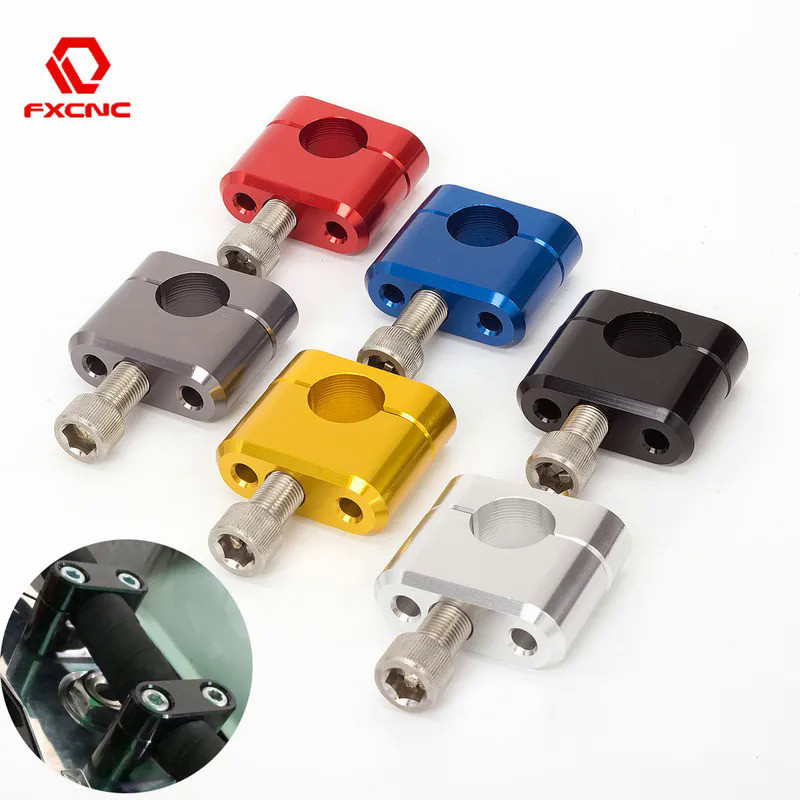 Mo1 1/8" 28mm Handlebar Riser Mount Fat Bar Clamp For Honda CR125 CR250 CRF250R CRF250X CRF450R CRF4