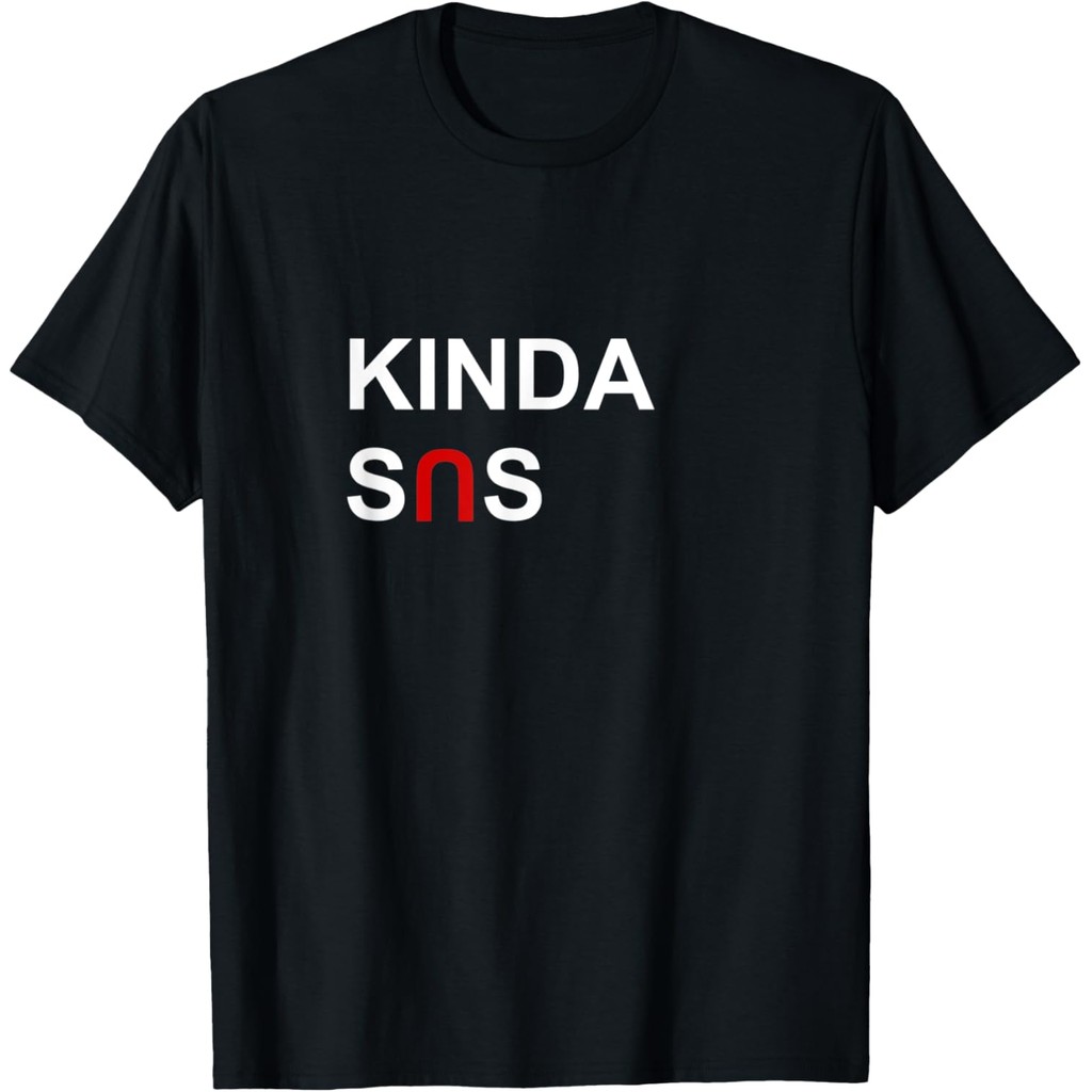 เสื้อยืดผ้าฝ้ายผู้ชาย Funny Kinda Sus Among Amogus Meme เสื้อยืด 4XL , 5XL , 6XL