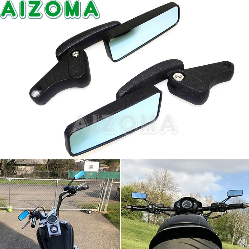 Mo Universal Motorbike 8/10mm Screw Adjustable Rear View Mirror Angles For Honda Yamaha Harley Kawas