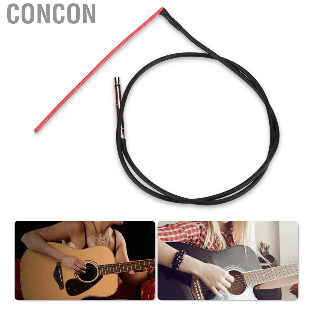 Concon Piezo Cable Pickup Sensitive Under-Saddle Guitar Transducer พร้อมปลั๊กใหม่