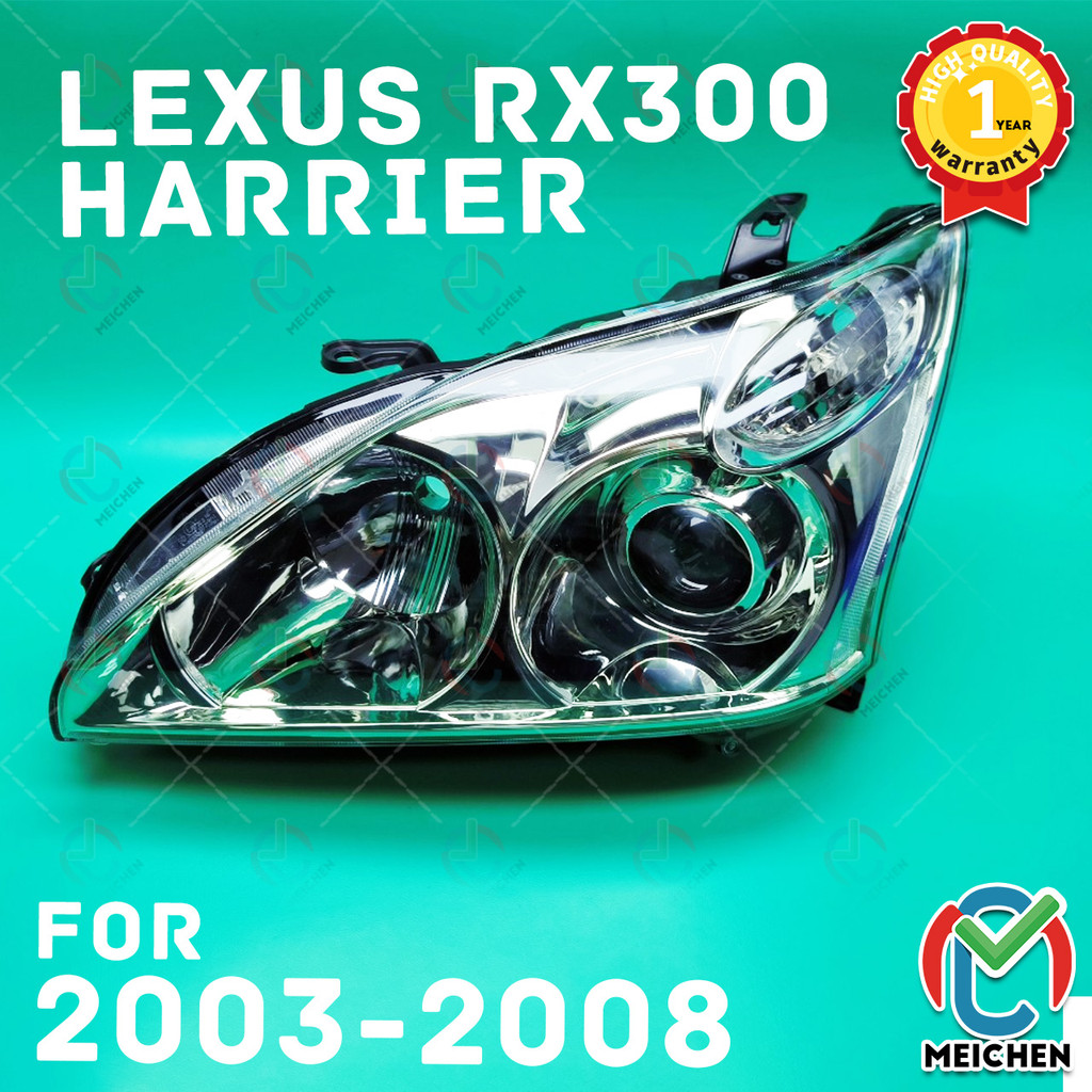 Toyota LEXUS Harrier Acu30 MCU30 MCU31 RX300 RX330 RX400 2003 - 2012 LEXUS RX300 RX350 head LAMP เลน