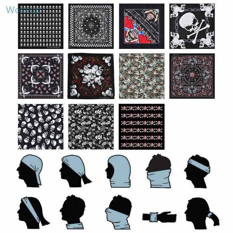 Wake Sophisticated Unisex Headscarf Simple Street Headscarf Elegant Fashion Headscarf