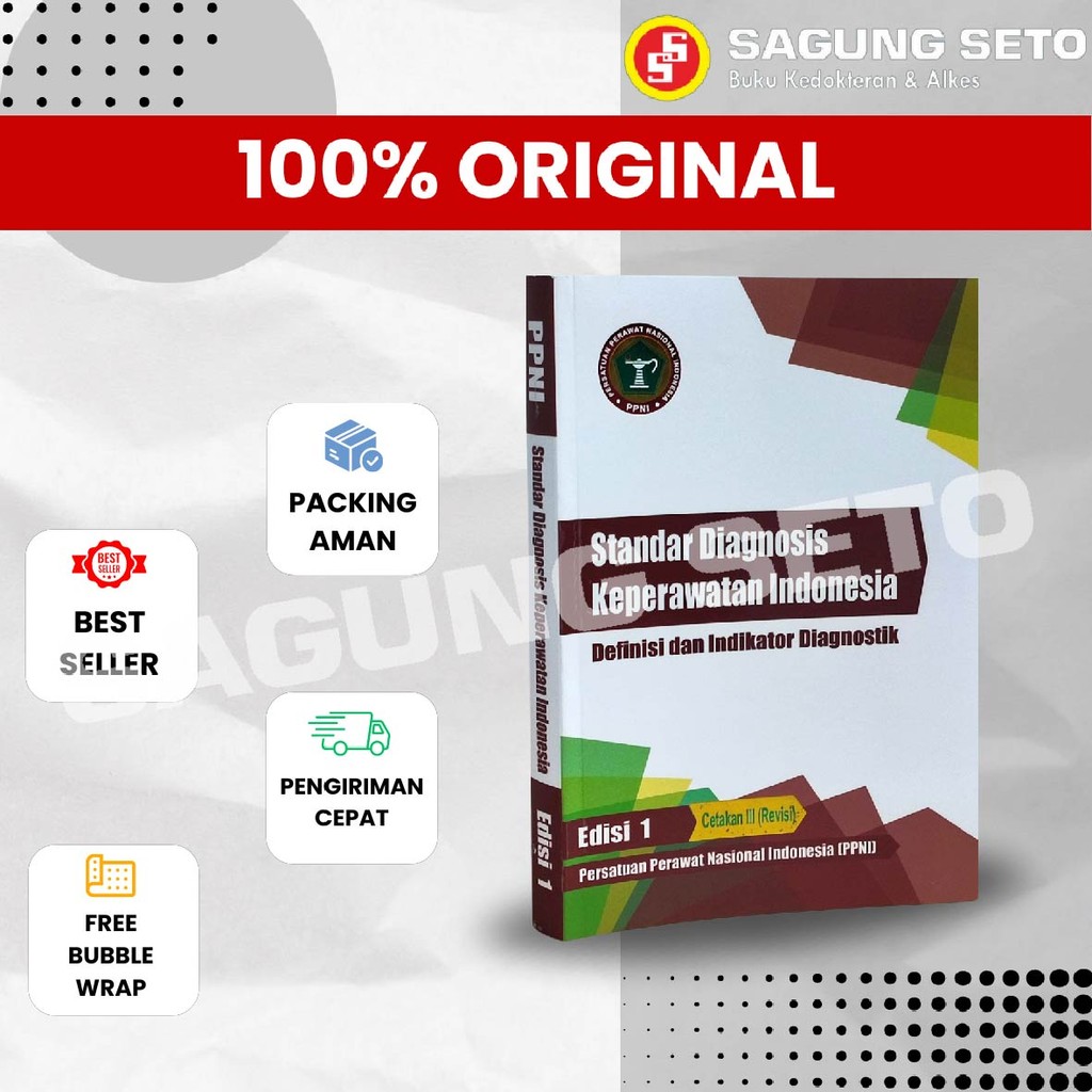 หนังสือมาตรฐานของทีม INDONESIAN NURSING DIAGNOSIS - SDKI DPP PPNI POKJA