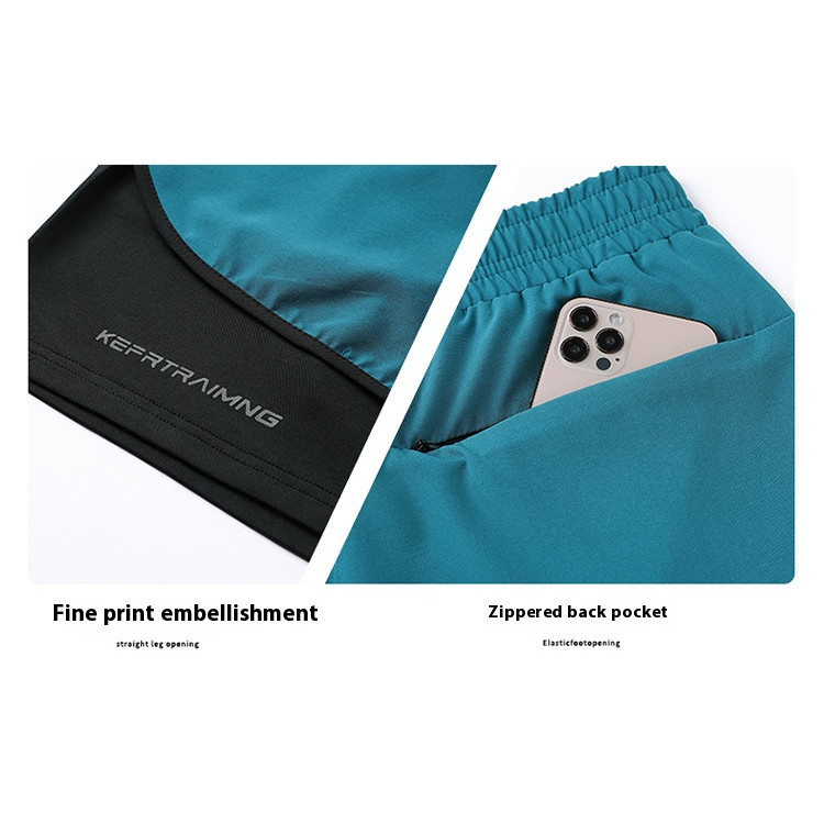 2025 กางเกงขาสั้นสไตล์ใหม่กางเกงสําหรับผู้ชายรุ่นของ อิน ฤดูร้อนกางเกงกีฬาผู้ชายแห้งเร็วเทรนด์ลําลองกางเกงส #JXL-70623-AD - รูปที่ 3