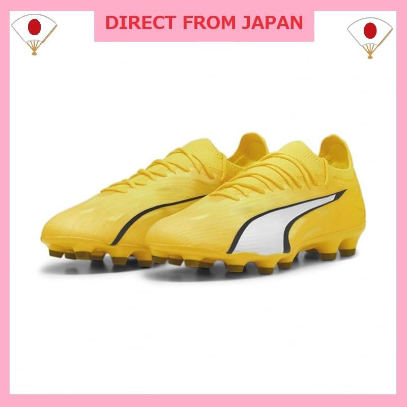 [Puma] Soccer Spike Shoes Ultra Ultimate HG/AG 24.0 Yellow x White