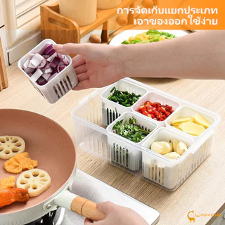 LAKOE กล่องเก็บอาหาร กล่องเก็บอาหารในตู้เย็น ที่ใส่อาหาร กล่องเก็บอาหารครัว