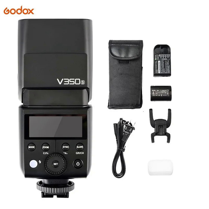 Godox V350S mini Compact Size 2.4G Wireless Camera Flash TTL HSS Li-ion Battery for Sony A77II A7RII