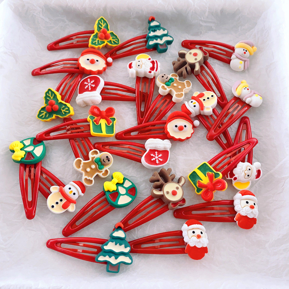 Mh แฟชั่นคริสต์มาส BB คลิป Elk Hairpin สําหรับผู้หญิง