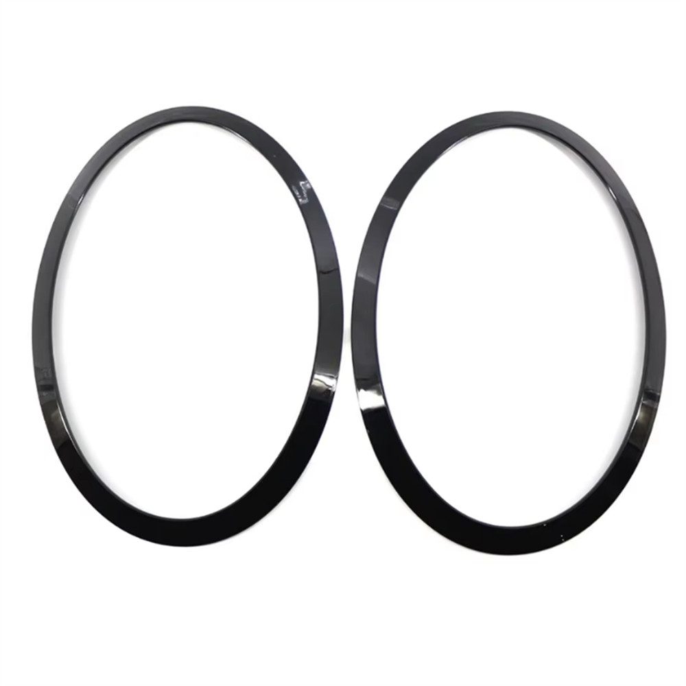 ​2 ชิ้นด้านหน้าโคมไฟกรอบไฟหน้า Trim แหวนสําหรับ Mini Cooper F55 F56 F57 51137300631 51137300632 51712355791 51712355798