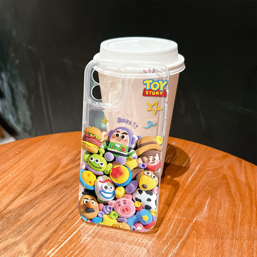 สำหรับ Xiaomi Redmi Note 13 12 11S 11 10 10S 9 8 Pro 4G 5G เคสเรดมี เคส เคสโทรศัพท์โปร่งใส QSK - รูปที่ 2