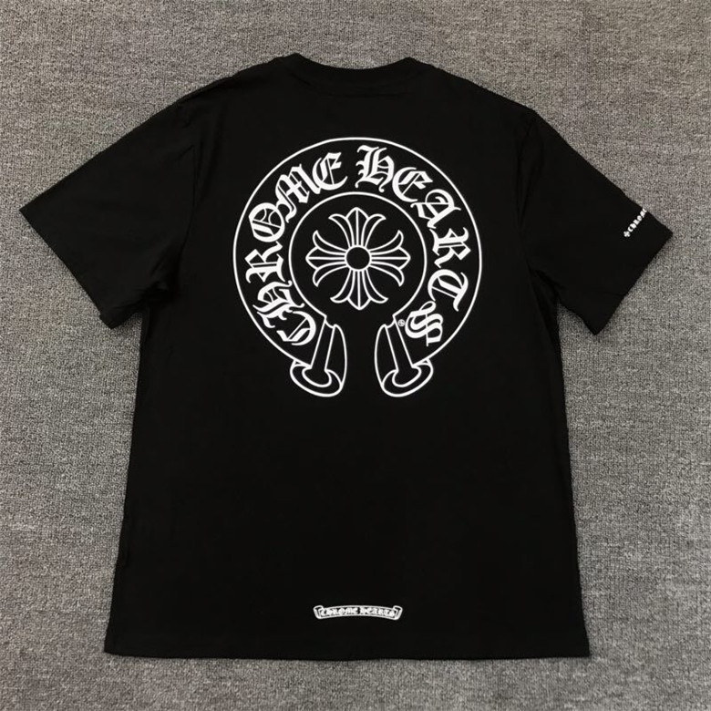 เสื้อยืดแขนสั้น โครฮาร์ท ผู้ชายและผู้หญิง สันสกฤต เกือกม้า พิมพ์ หลวมและ เรียบง่าย สูงสุด
