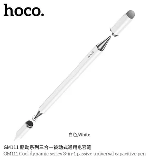 HOCO GM111 ปากกาทัชสกรีน ใช้งานได้ 3 หัว รองรับทุกหน้าจอ แท็บเล็ต มือถือ เขียนลื่น ปากกาสไตลัส hc6