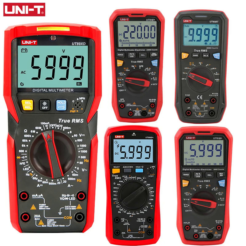 UNI-T Multimeter Professional UT890C UT890D+ UT89X UT89XD UT89XE UT60S UT60BT UT61B+ UT61D+ UT61E Pl