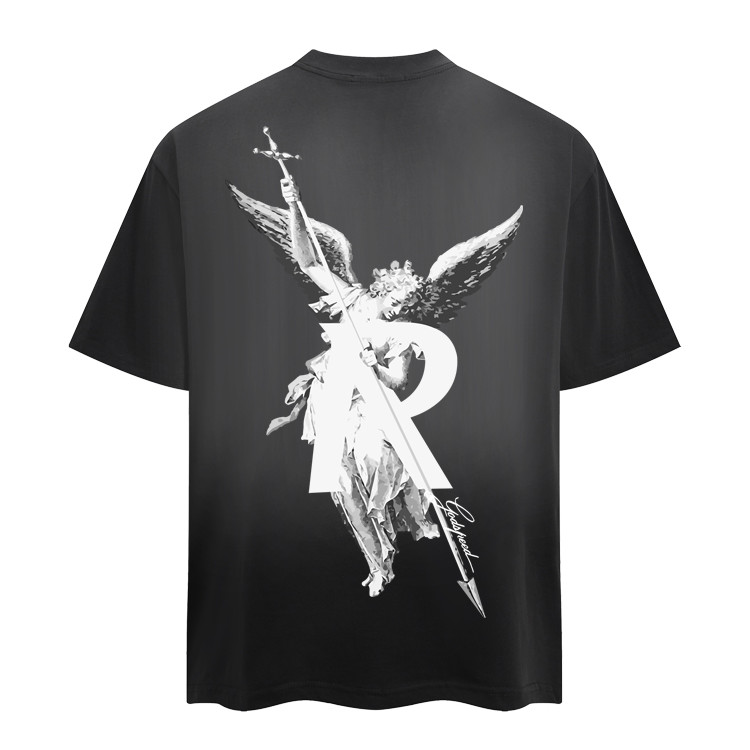 热oper Repnt ARCNGEOL T-SHIRT Vabbage เสื้อยืดแขนสั้นผ้าอเนกประสงค์