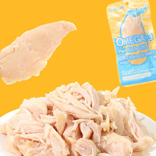 YTL อกไก่แมว อกไก่นึ่ง อกไก่คลีน อกไก่ต้ม 40g พร้อมรับประทาน หนึ่งซองต่อวัน อาหารเปียกแมว ขนมหมา ขนมแมว