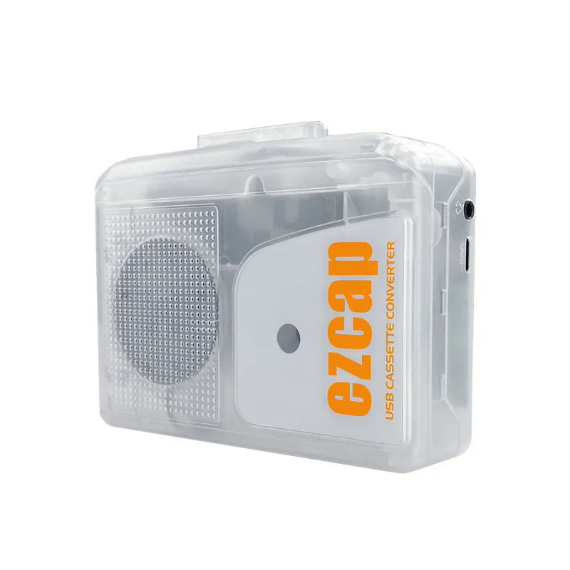 Ezcap เครื่องเล่นคาสเซ็ตต์249 USB วอล์คแมนเทปสเตอริโอเพื่อแปลง MP3บันทึกเสียงเพลงเป็น MP3 Ezcap249แป