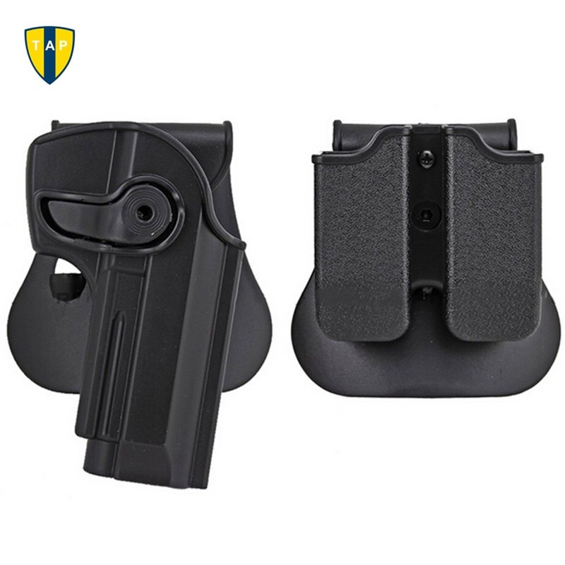 Polymer Retention Roto ยุทธวิธี Holster Retention Holster สําหรับ Taurus PT92/PT92 พร้อมราง/PT 99/PT