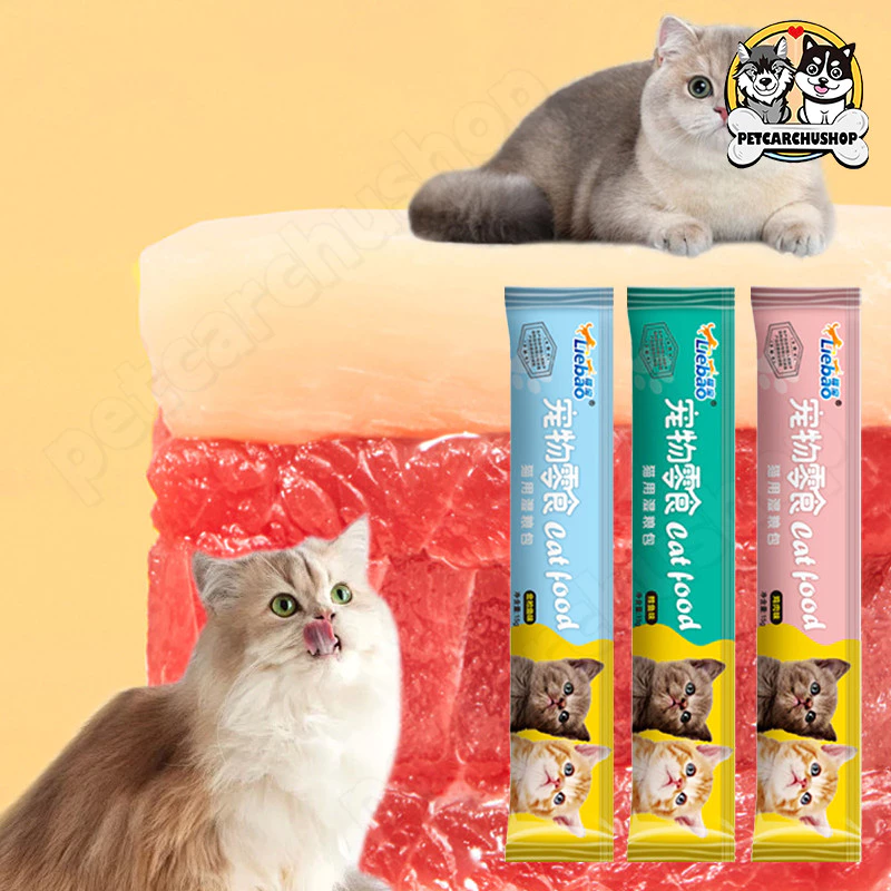 ขนมแมวเลีย 50/100 ซอง รสชาติหลากหลาย thumbnail 7