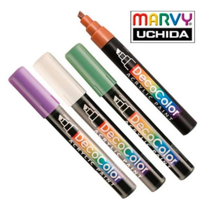 Marvy Uchida Deco Color Acrylic Paint Marker (ชิเซล)