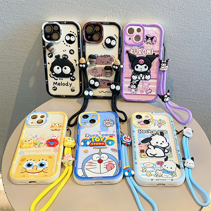 เคสโทรศัพท์ Samsung Galaxy A06 A05 A05s A16 A36 A56 LTE 4G 5G เคส ดีไซน์ใหม่ น่ารัก การ์ตูน 3D ตุ๊กต