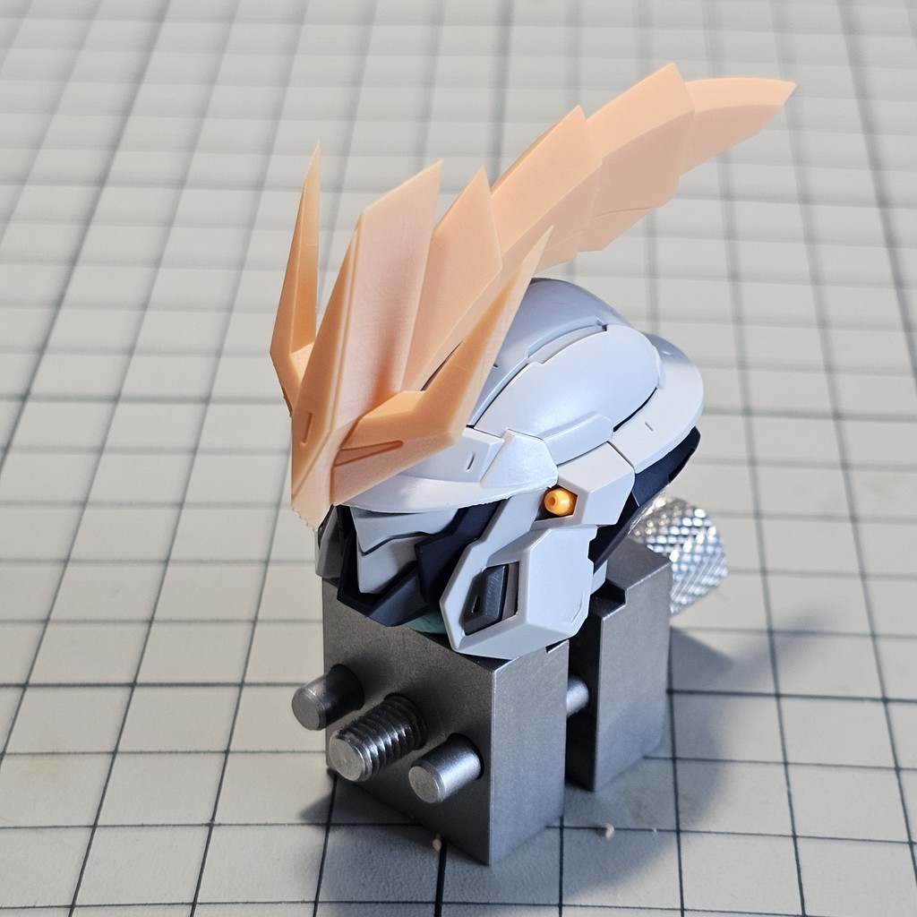 QG Detail Upgrade Crown Head Parts สําหรับ Monument Repair Type PG 1/60 Tallgeese 3