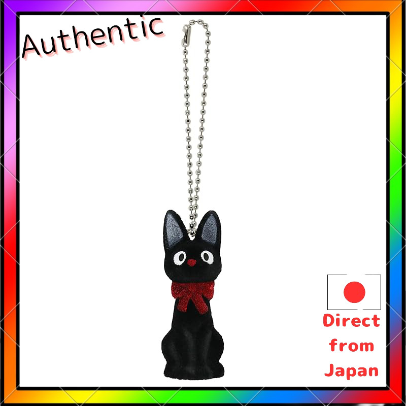 Studio Ghibli [Sekiguchi] Studio Ghibli Kiki บริการจัดส่งของ Flocking พวงกุญแจ Jiji 404865
